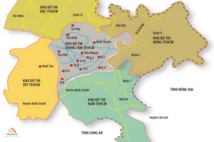 Cập nhật Bản đồ TP.HCM mới nhất năm 2023