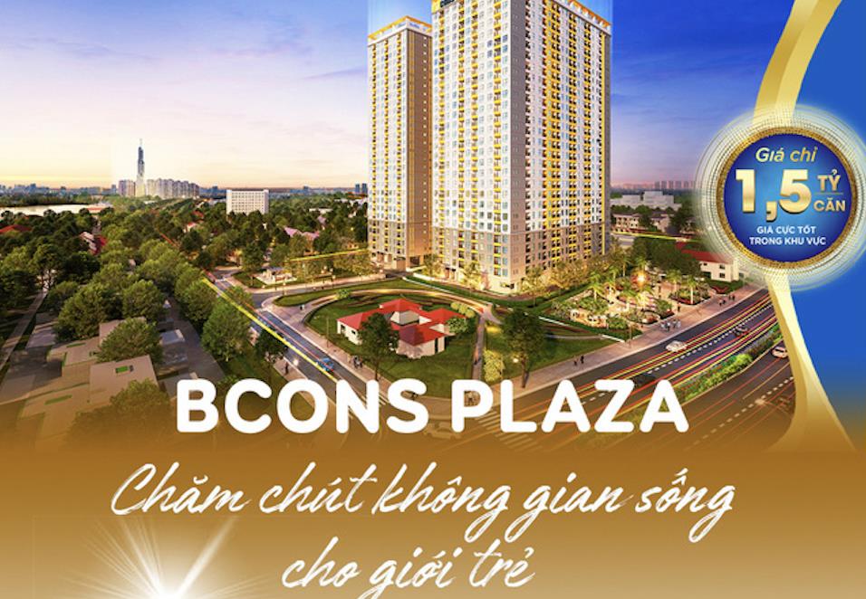 Bcons Plaza Chăm chút không gian sống cho giới trẻ như thế nào?