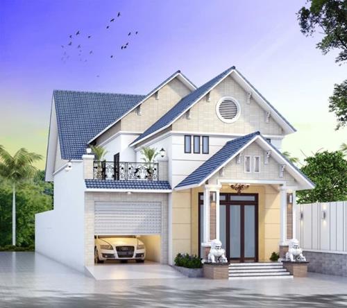 4 mẫu nhà gác lửng mái thái thiết kế ấn tượng nhất năm 2023