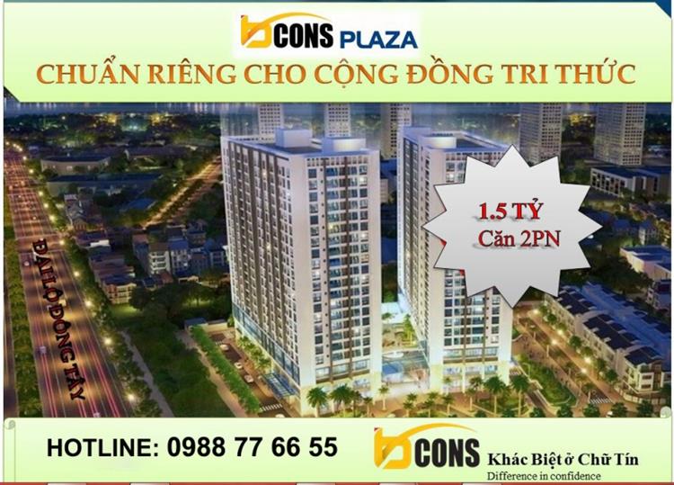 Phối cảnh khu căn hộ Bcons Plaza Bình Dương