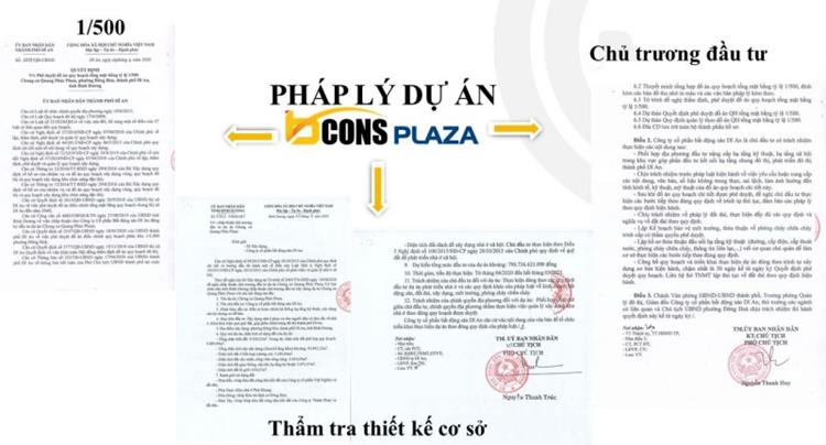 Pháp lý khu căn hộ Bcons Plaza Bình Dương