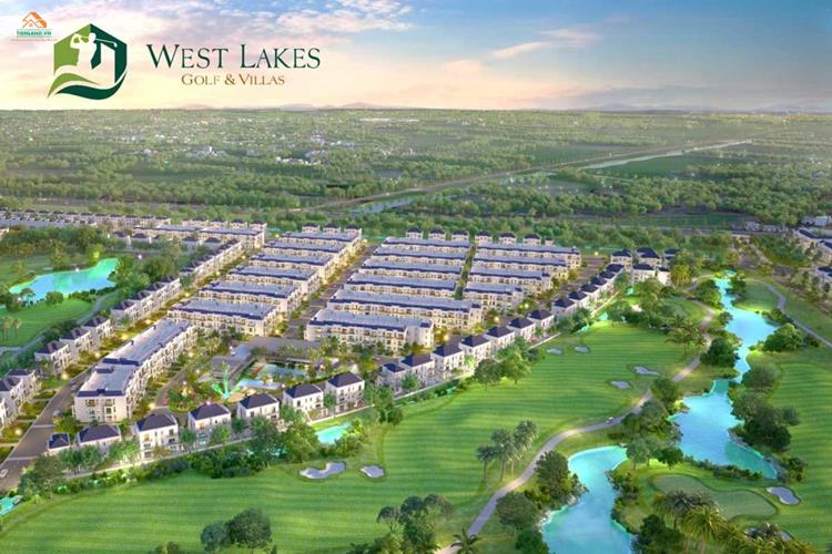  Phối cảnh dự án West Lakes Golf & Villas