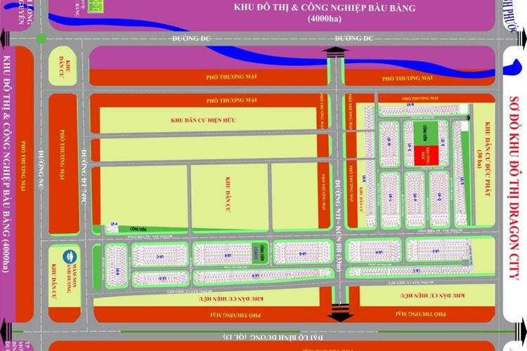 Mặt bằng dự án Tuần Điền Phát 3