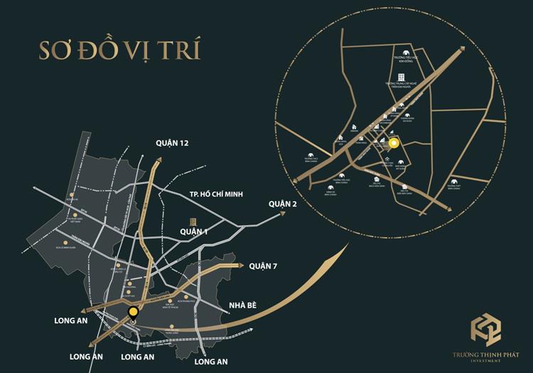 Vị trí Phố thương mại Trường Thịnh Phát