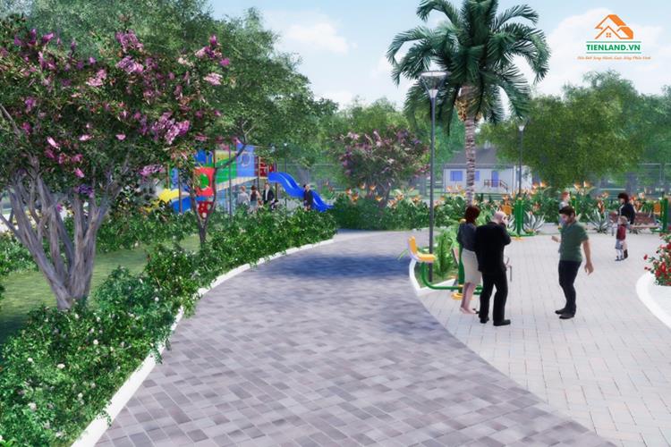 Công viên nội khu dự án La Vela Garden Bình Dương