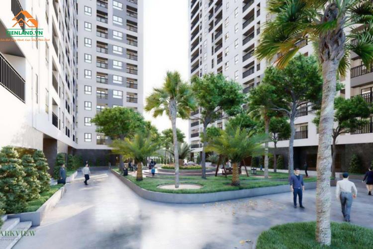 Công viên nội khu dự án ParkView Apartment Bình Dương