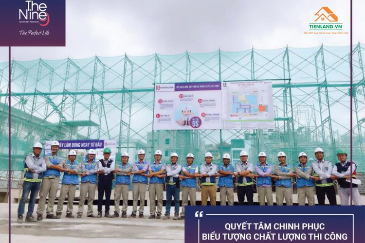 Tiến độ dự án căn hộ The Nine Hà Nội tháng 8/2020