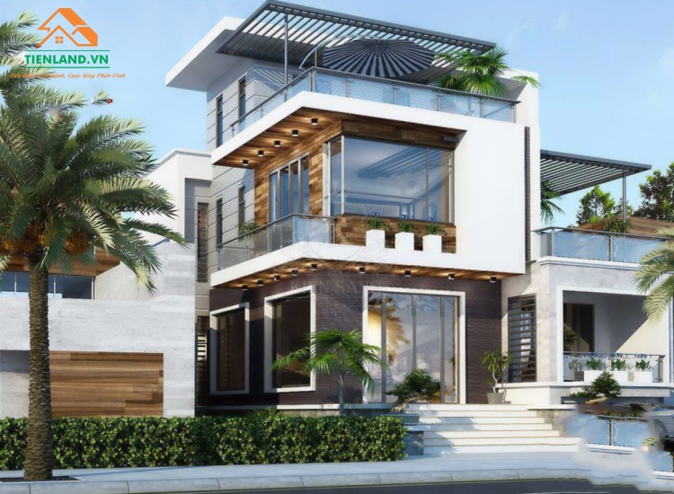 Một số mẫu nhà phố 2 tầng đơn giản