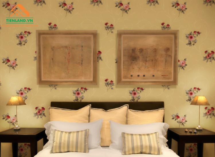 Một số mẫu giấy dán tường đơn giản