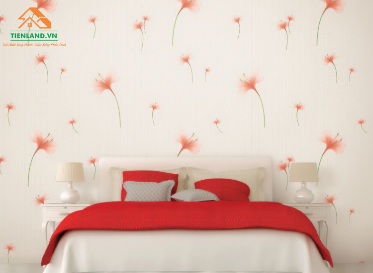 Một số mẫu giấy dán tường đơn giản