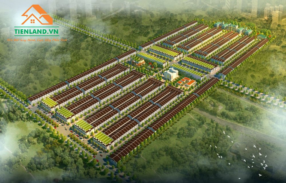 Phối cảnh dự án Nam An New City Bàu Bàng