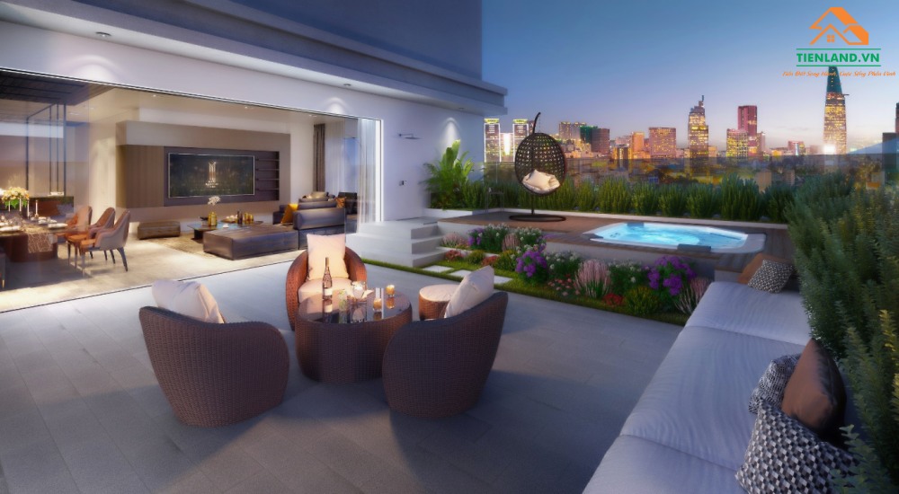 Một số thiết kế Sky Villa hiện đại