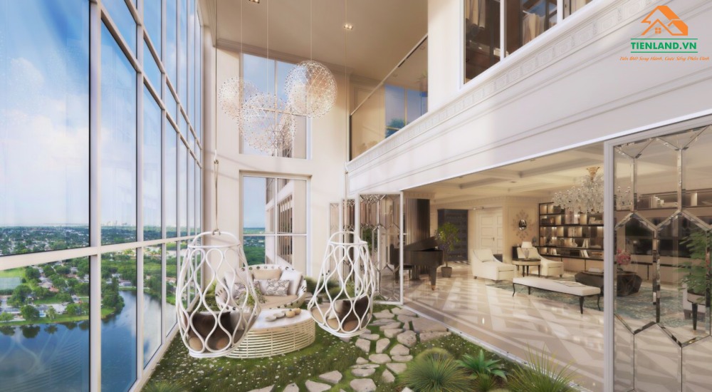 Một số thiết kế Sky Villa hiện đại