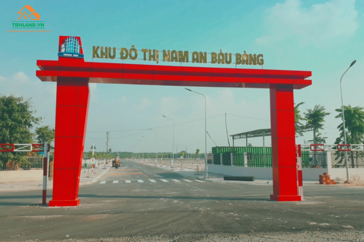 Hình ảnh thực tế dự án Nam An New City Bàu Bàng