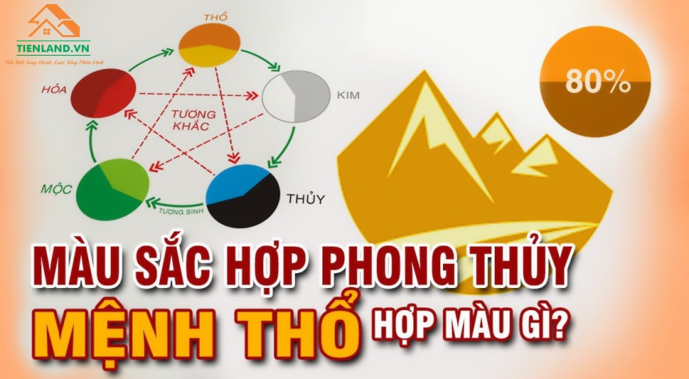 Mệnh thổ hợp màu gì?