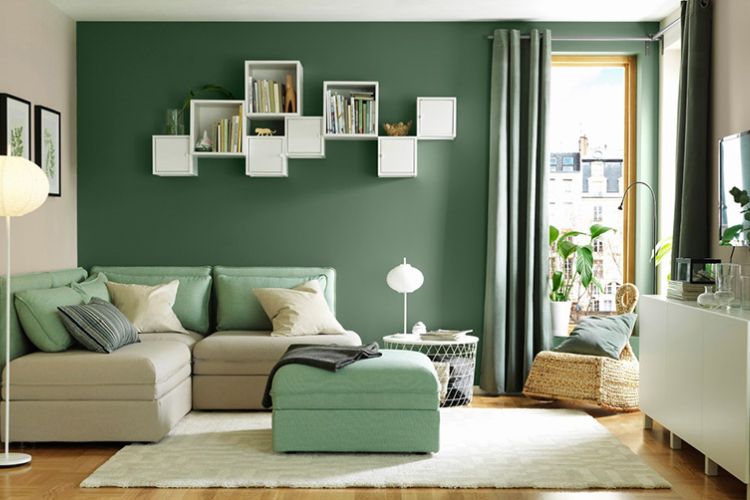 Sức hút đặc biệt của màu xanh lá trong thiết kế nội thất