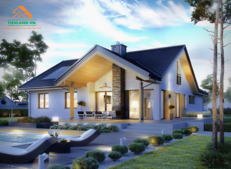 Một số thiết kế mẫu nhà kiểu Mỹ