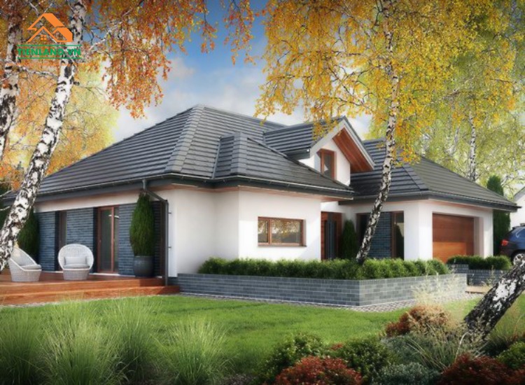 Một số thiết kế mẫu nhà kiểu Mỹ