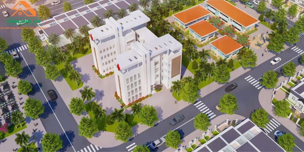 Phối cảnh Nam An New City - một dự án tiêu biểu tại Tiền Land