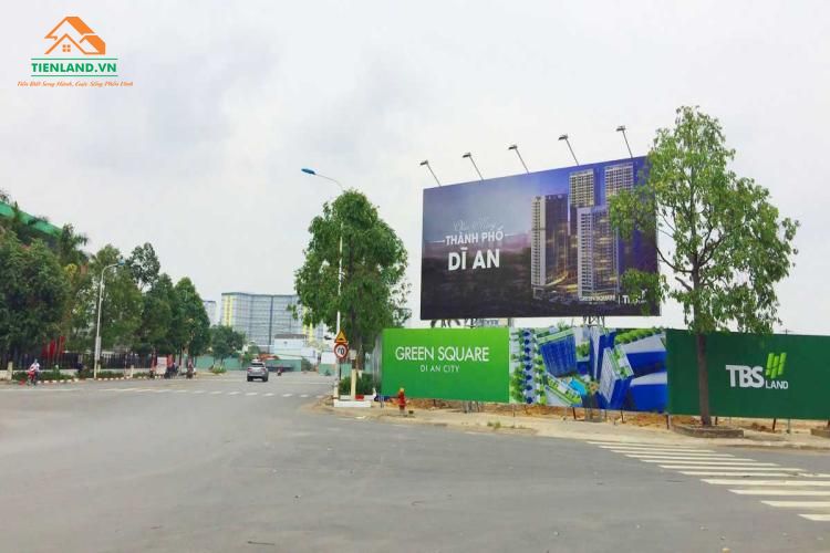 Hình ảnh thực tế dự án căn hộ Green Tower Bình Dương