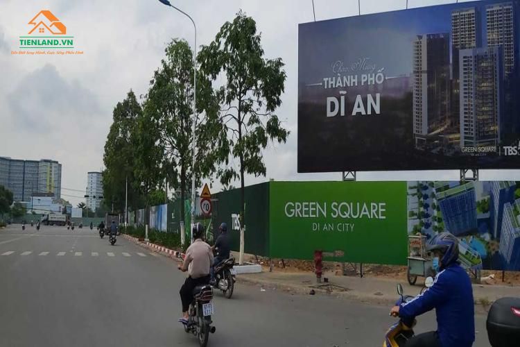 Hình ảnh thực tế dự án căn hộ Green Tower Bình Dương