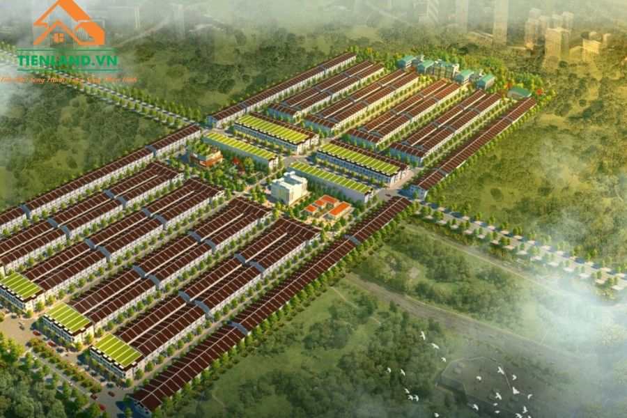 Phối cảnh dự án Nam An New City Bình Dương