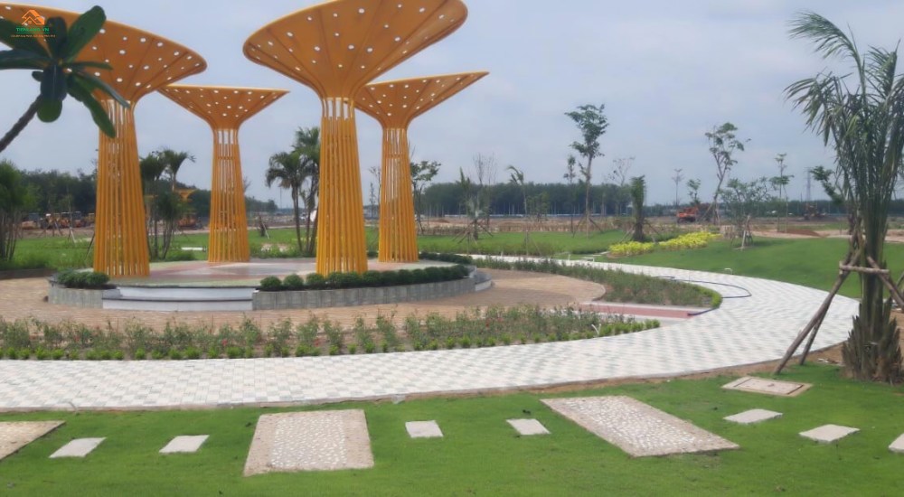 Khu dân cư Đức Phát 3 thừa hưởng tiện ích ngoại khu trọn vẹn từ trung tâm huyện Bàu Bàng 