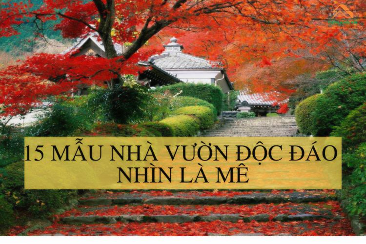 "Nhà vườn Nhật Bản" mang đậm phong cách của người dân sứ xở hoa anh đào