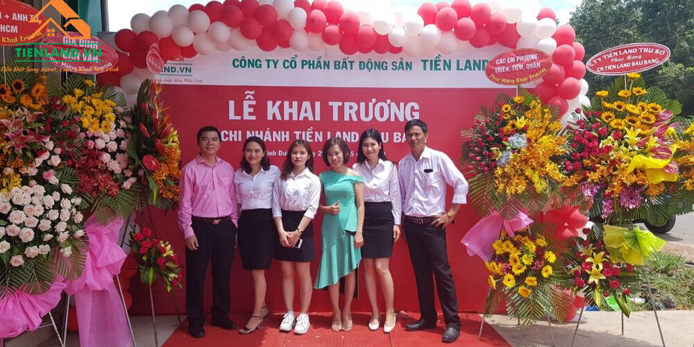 Lễ khai trương chi nhánh Tiền Land Bàu Bàng