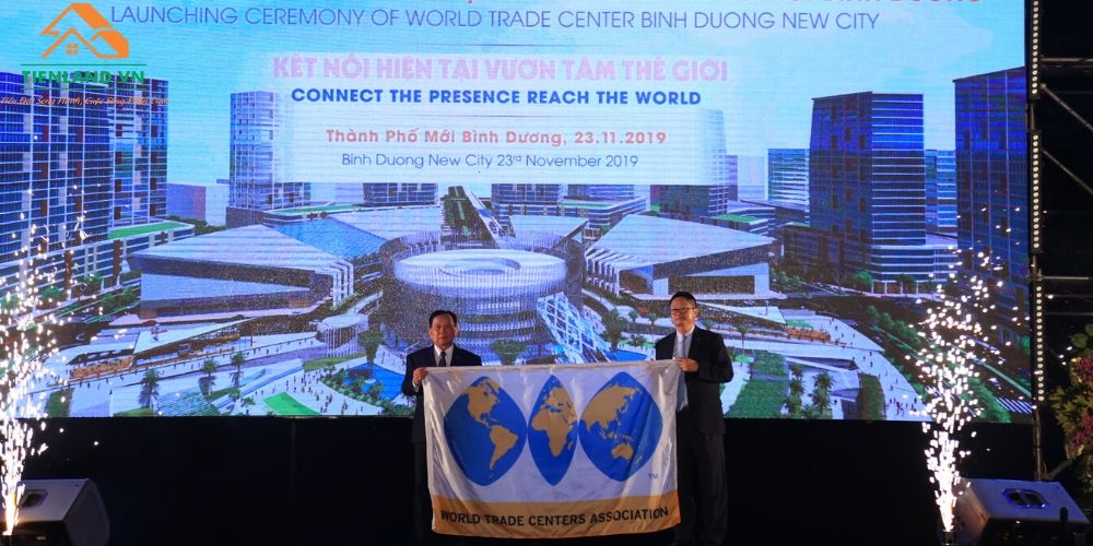 Với trung tâm thành phố mới Bình Dương, tỉnh thành này đã chính thức gia nhập Hiệp Hội Thương Mại Quốc Tế WTC
