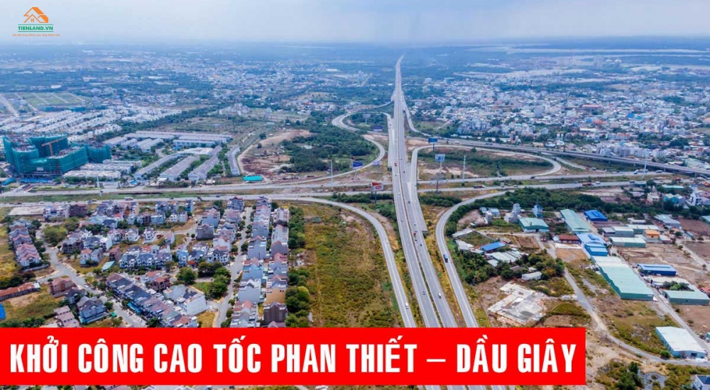 Khởi công cao tốc Phan Thiết - Dầu Giây