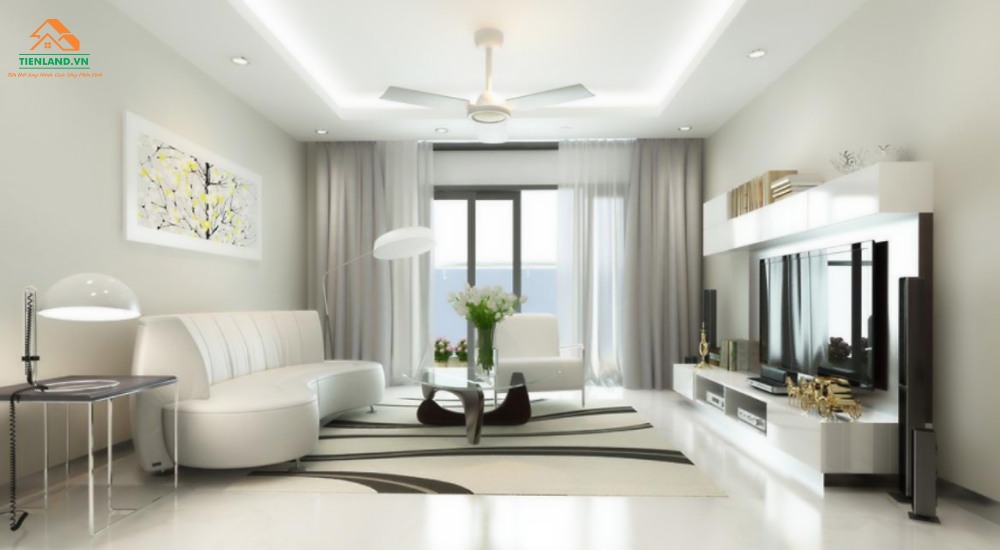 Nên chọn những màu sơn nhẹ nhàng để tạo cảm giác mát mẻ