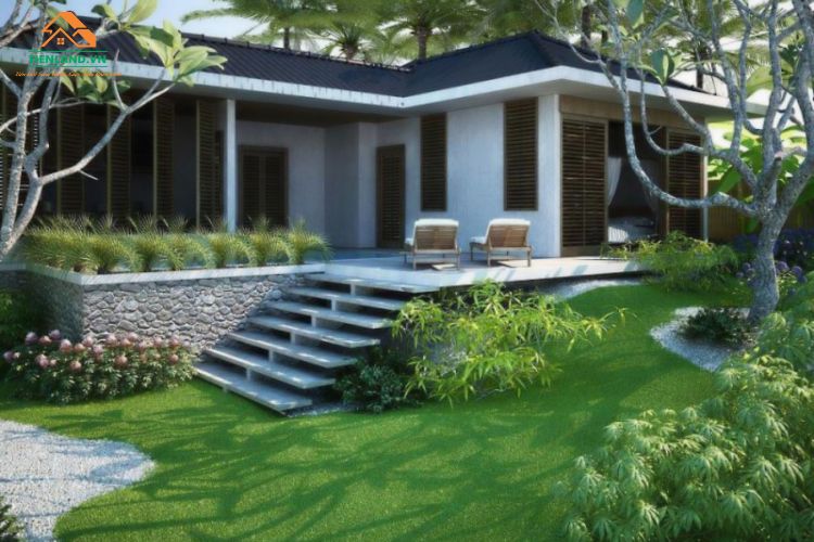 Thiết kế nhà cấp 4 sân vườn hiện đại với cách bố trí khoa học và sáng tạo