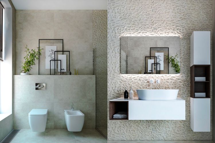 Lưu ý chọn nội thất phòng tắm theo phong cách tối giản cực cuốn hút